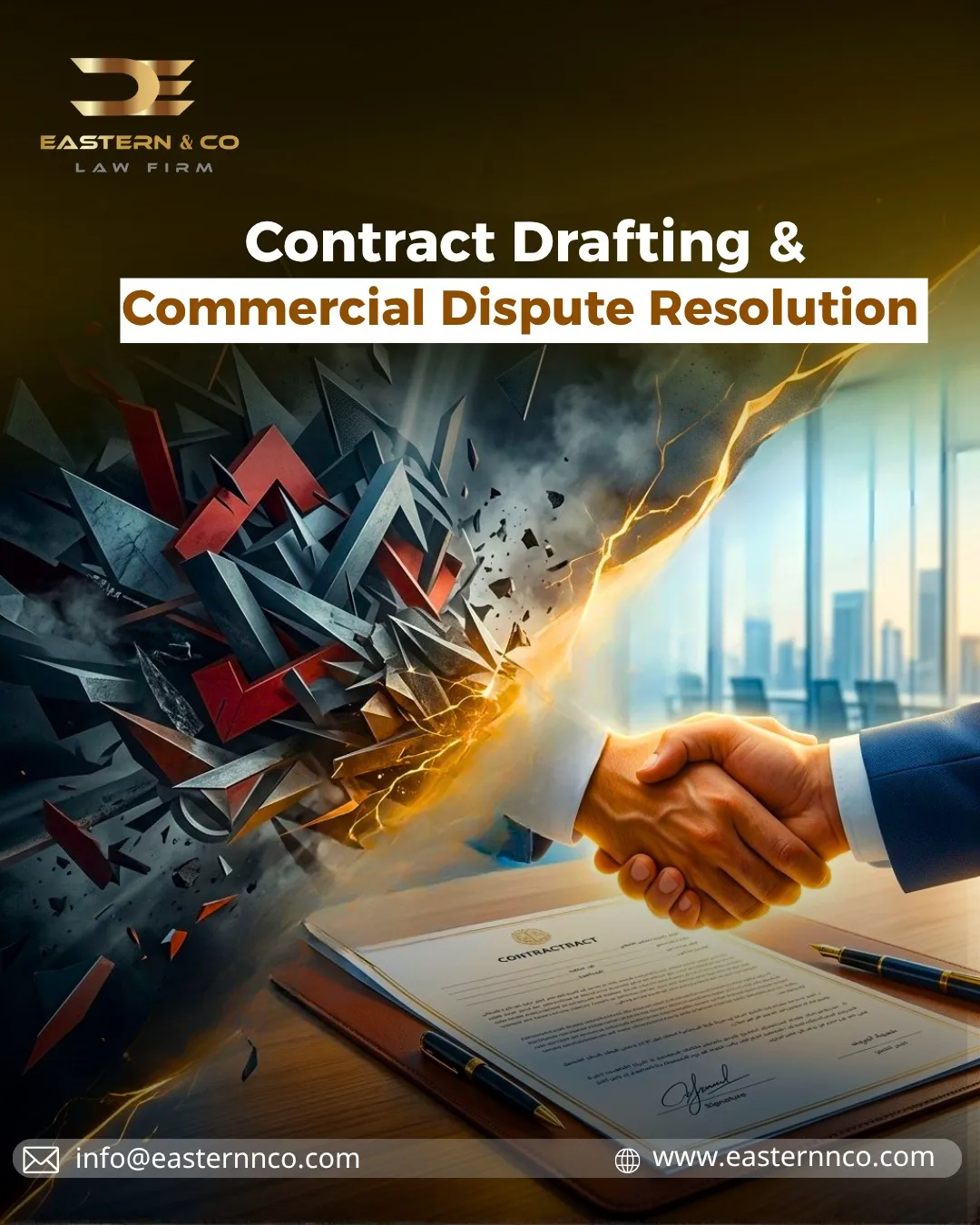 Contract Drafting & Commercial Dispute Resolution.